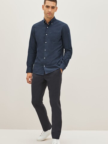 Next Slim fit Skjorta i blå