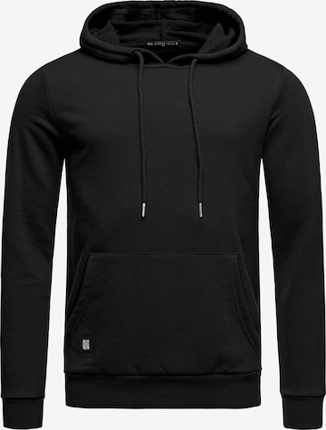 Redbridge Sweatshirt in Black: front