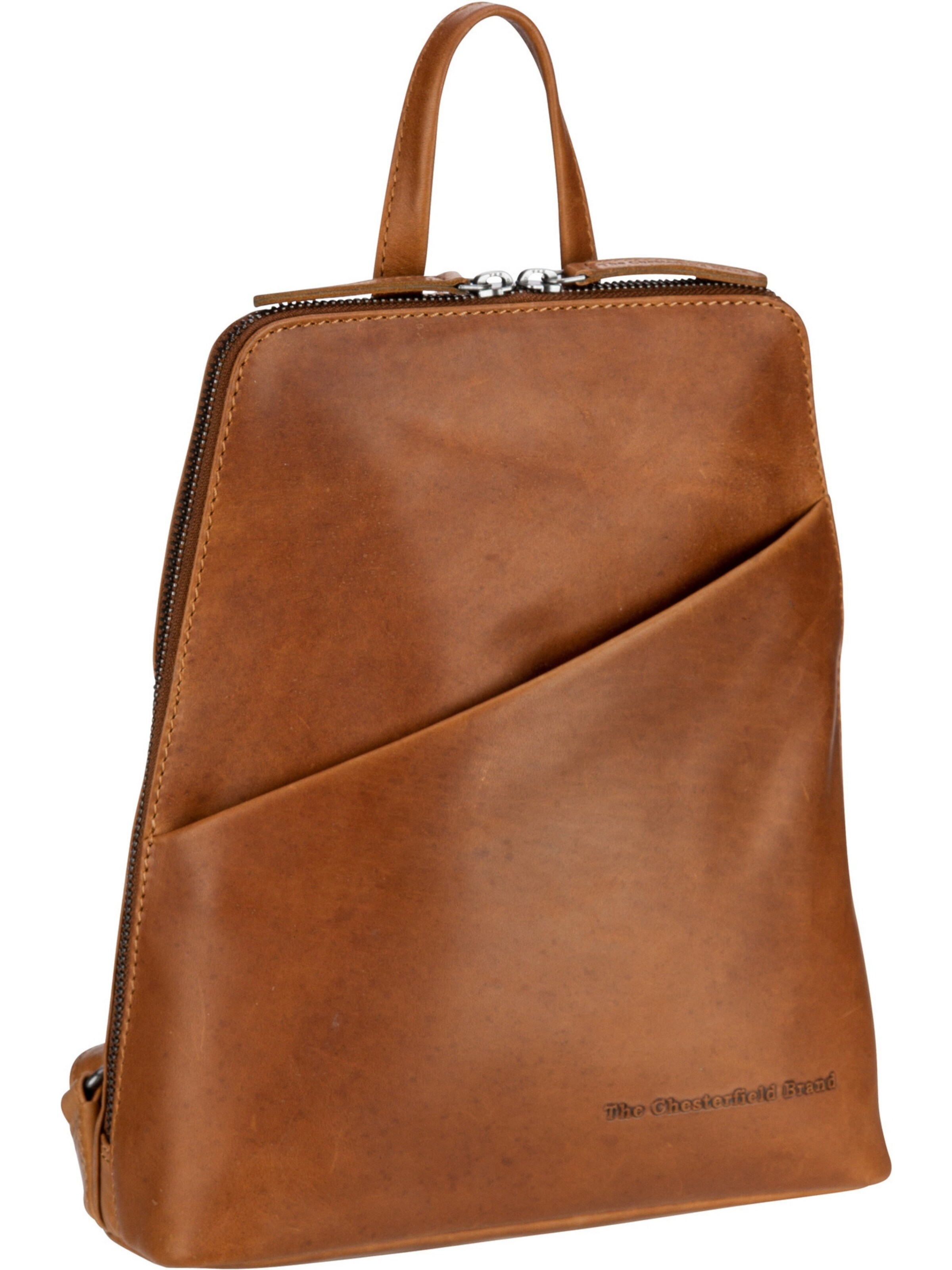 The Chesterfield Brand Backpack 'Claire' in Brown: front