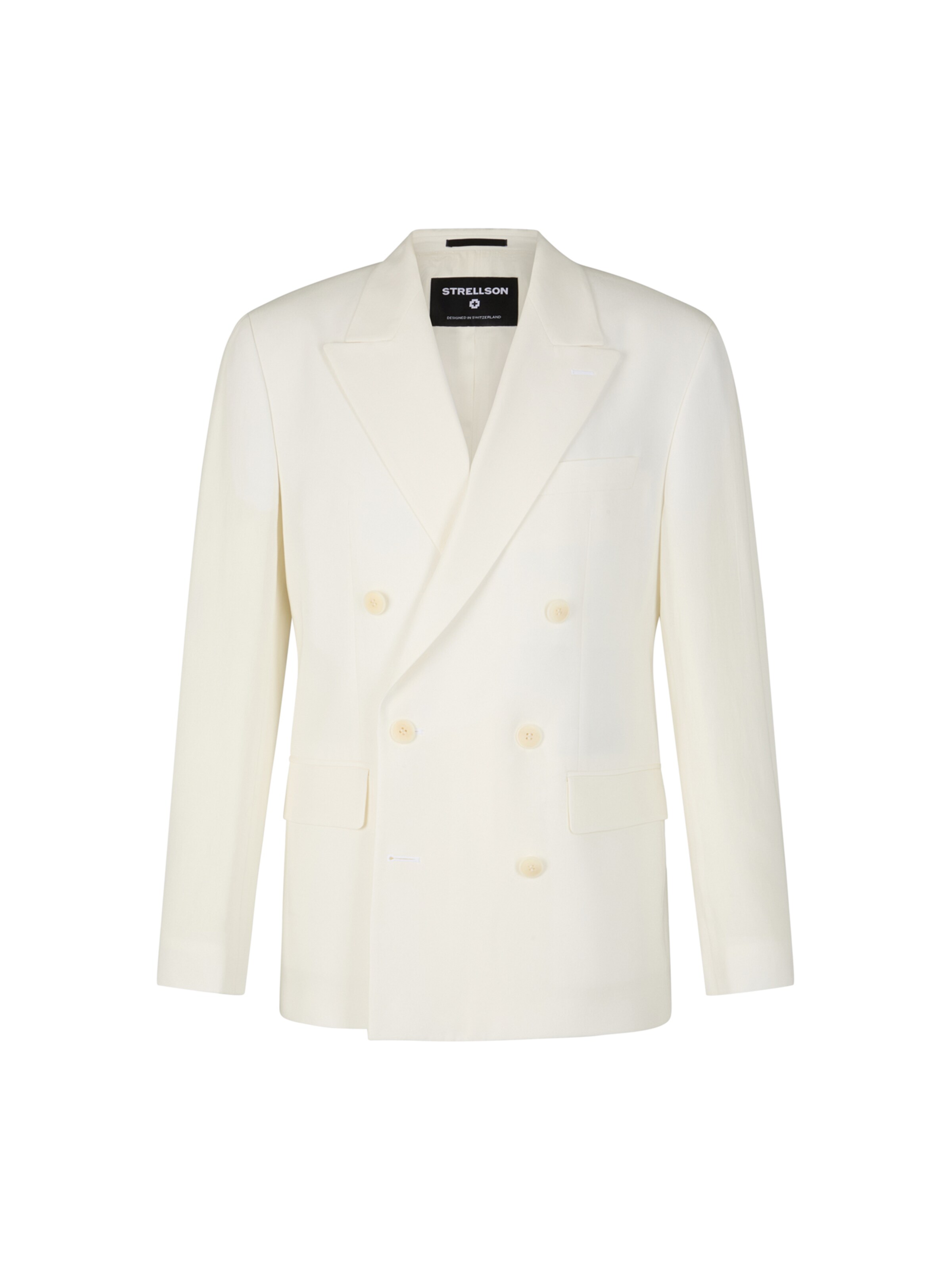 STRELLSON Slim fit Colbert 'Ashton' in Wit: voorkant