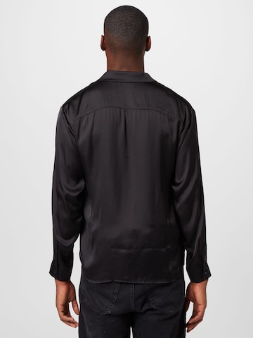 JACK & JONES Comfort fit Overhemd 'BLADRAPE' in Zwart