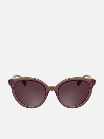 Lunettes de soleil Longchamp en violet