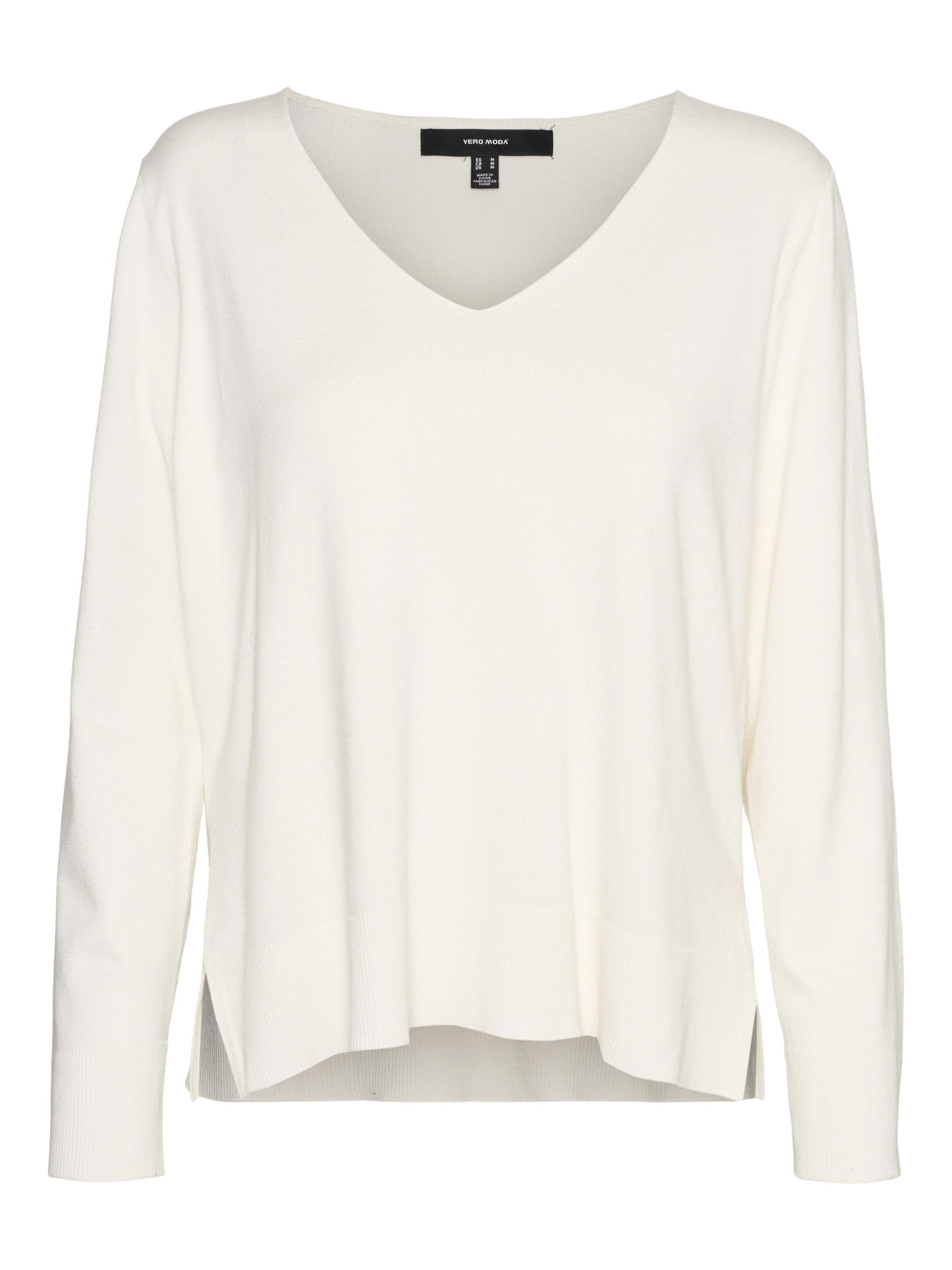 VERO MODA Sveter 'Silje' - Béžová: predná strana