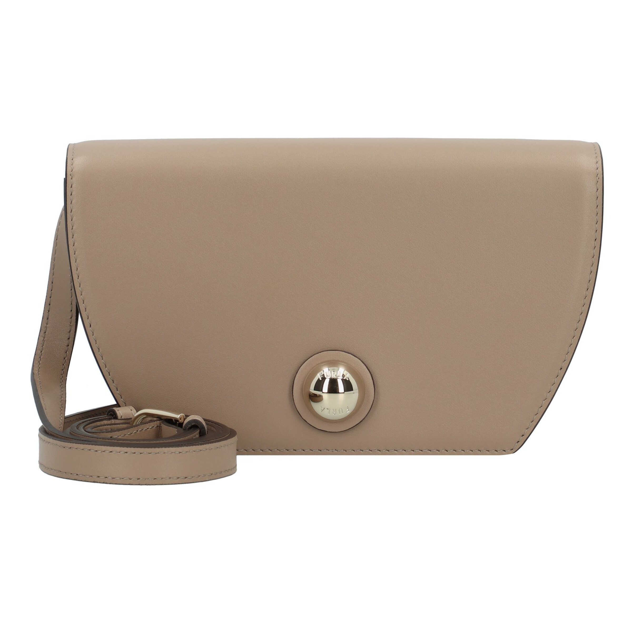 FURLA Crossbody bag in Beige: front