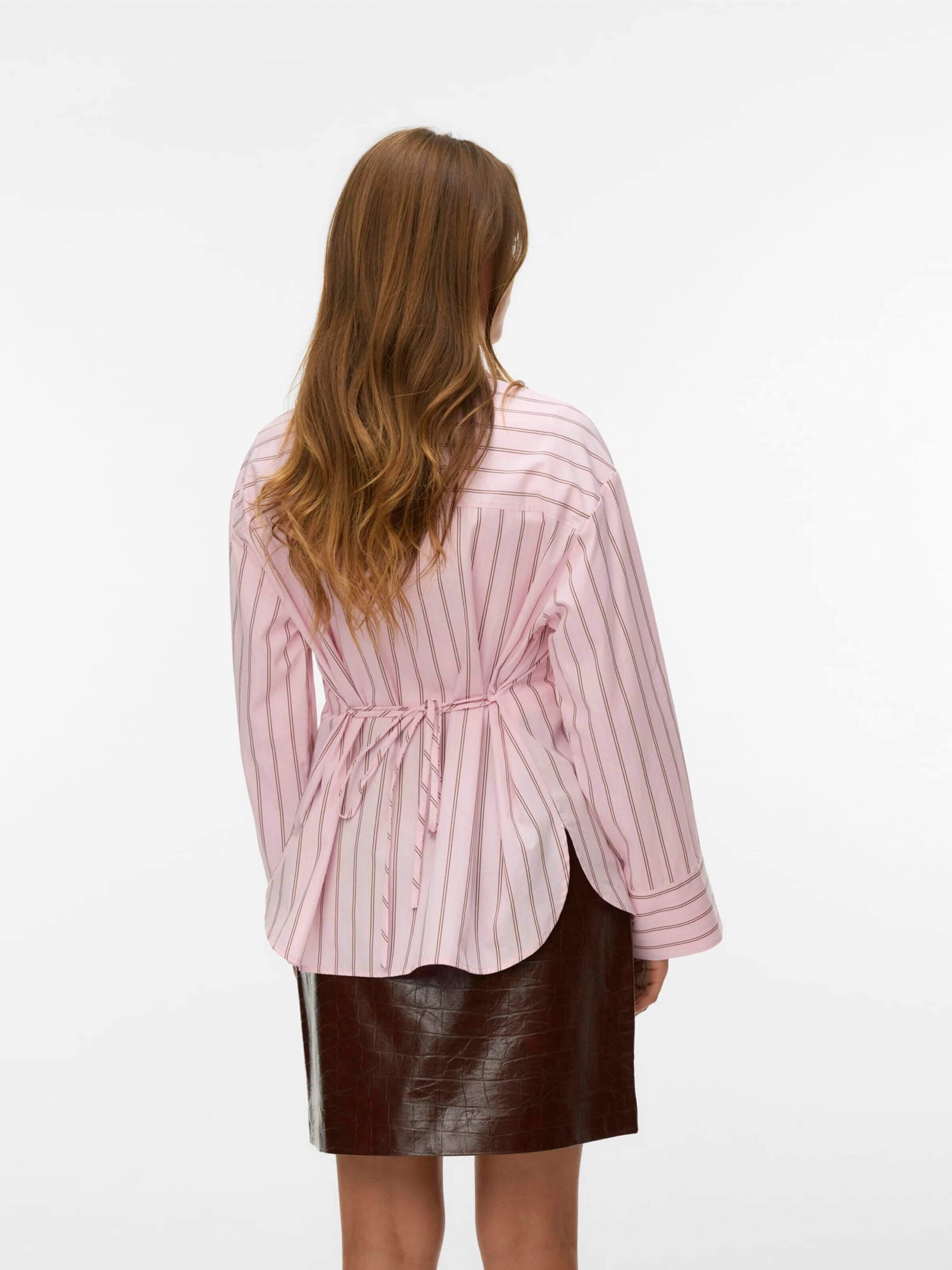 VERO MODA Blouse 'Gina' in Roze