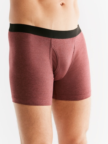 Albero Natur Boxershorts in Rot