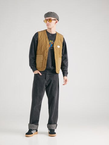 Volcom Sweatshirt 'BOB MOLLEMA' in Zwart