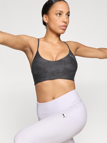 PUMA Bustier Sport-BH in Schwarz