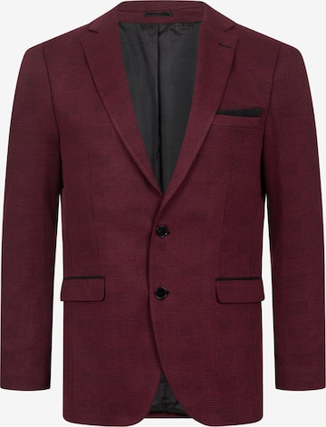 Indumentum Slim fit Suit Jacket in Red: front
