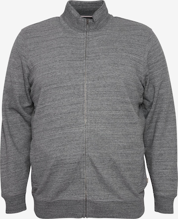 BLEND Zip-Up Hoodie 'Lenner' in Grey: front