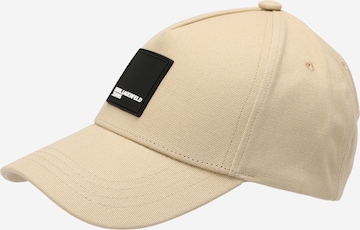smėlio KARL LAGERFELD JEANS Kepurė: priekis