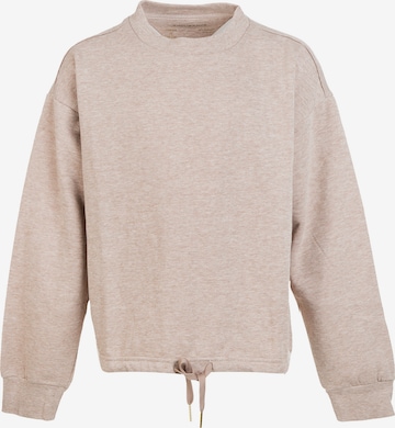 ENDURANCE Sportief sweatshirt 'Torowa' in Beige: voorkant