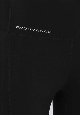 ENDURANCE Regular Workout Pants 'Thadea' in Black