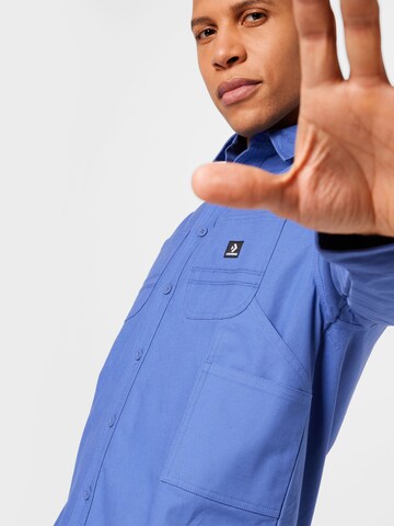 CONVERSE Regular fit Button Up Shirt 'CARPENTER' in Blue