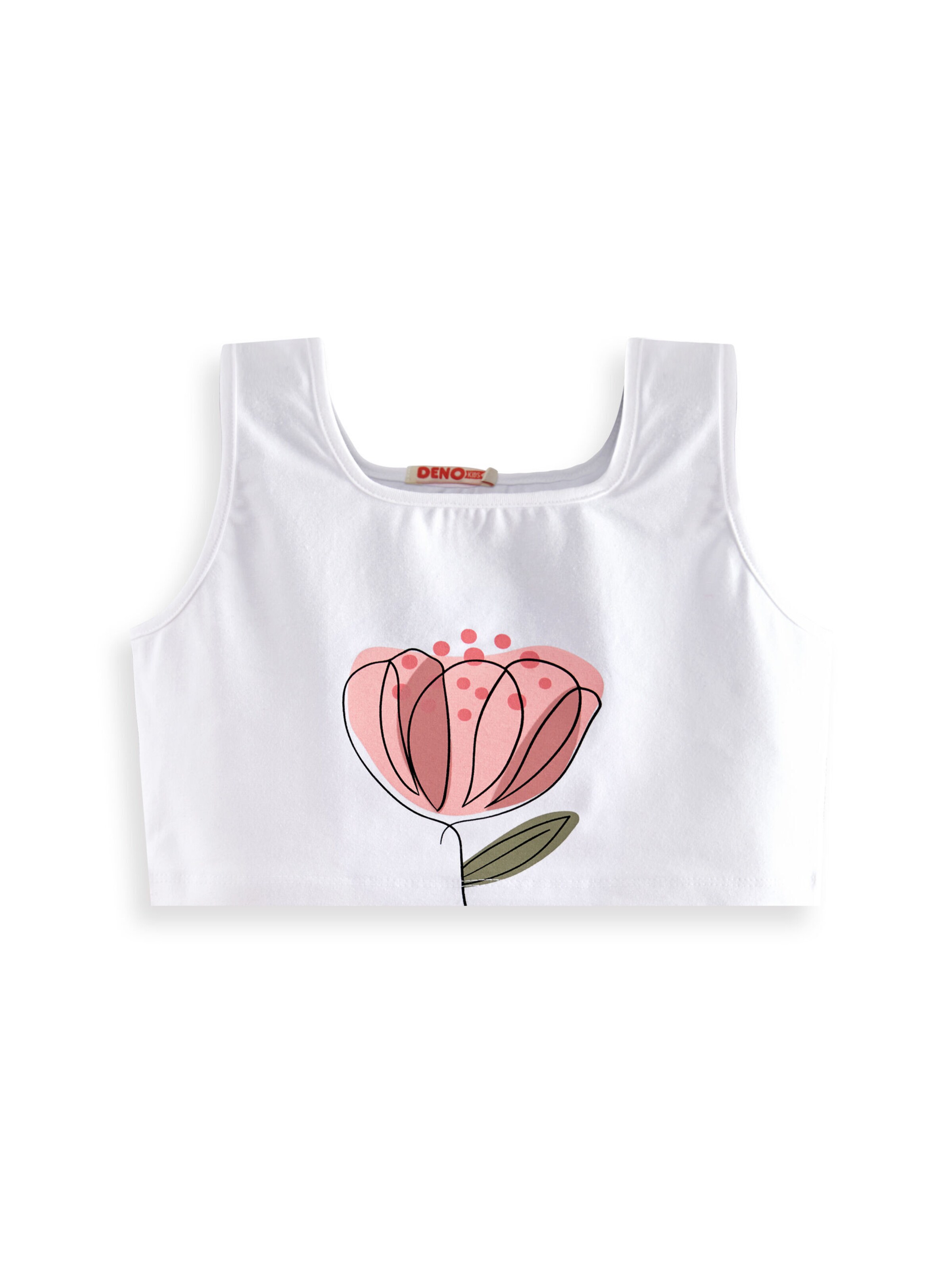 Denokids Set 'Flowers' in Roze