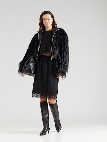 PATRIZIA PEPE Majica 'MAGLIA' | črna barva