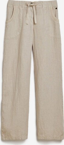 Superdry Wide Leg Hose in Beige: predná strana