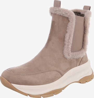 Ital-Design Ankle Boots in Brown: front