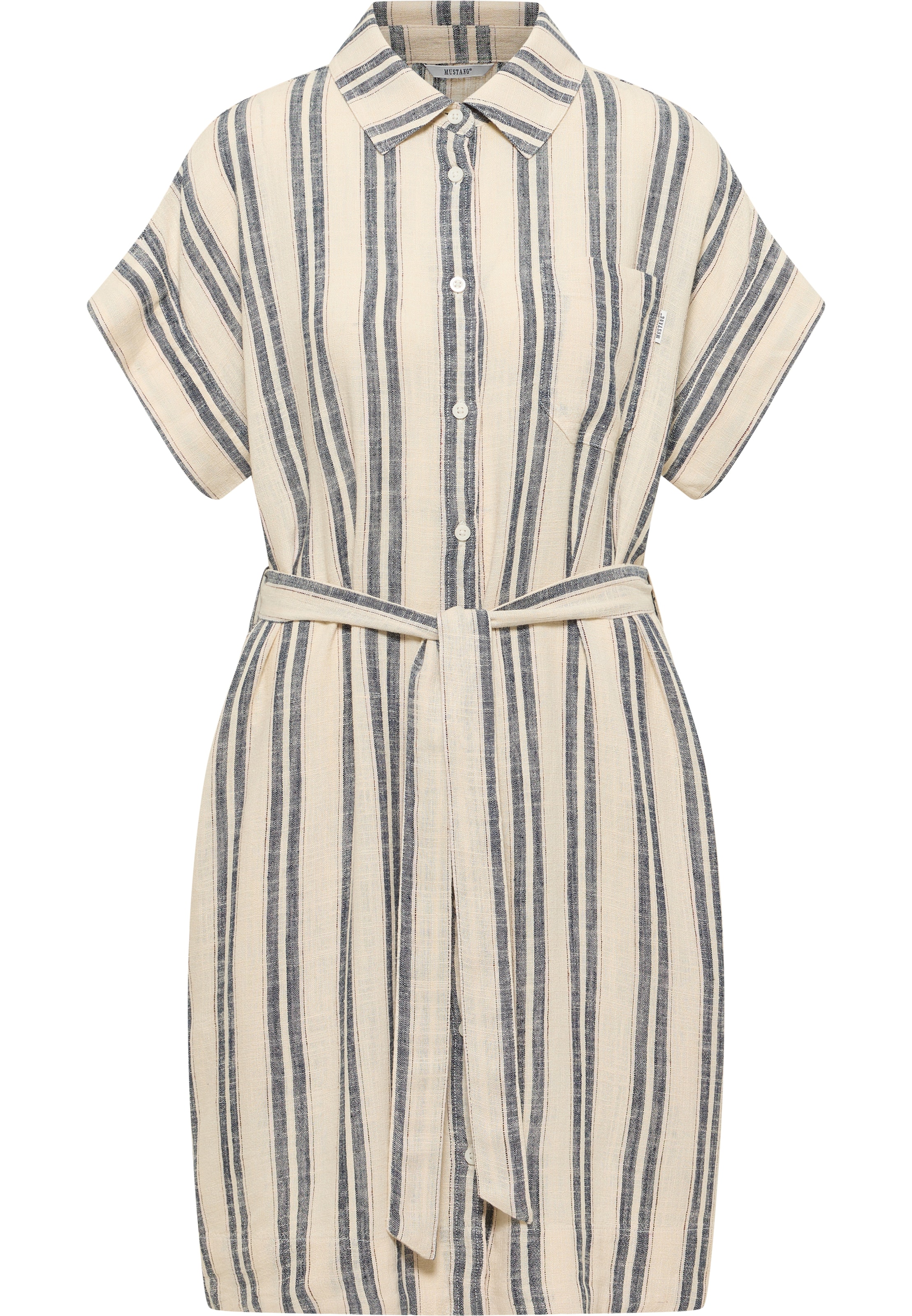 MUSTANG Dress 'Bend' in Beige: front