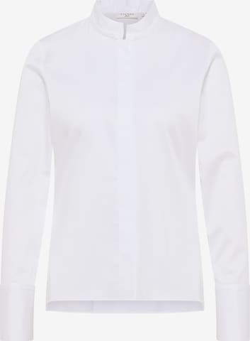 Chemisier ETERNA en blanc : devant