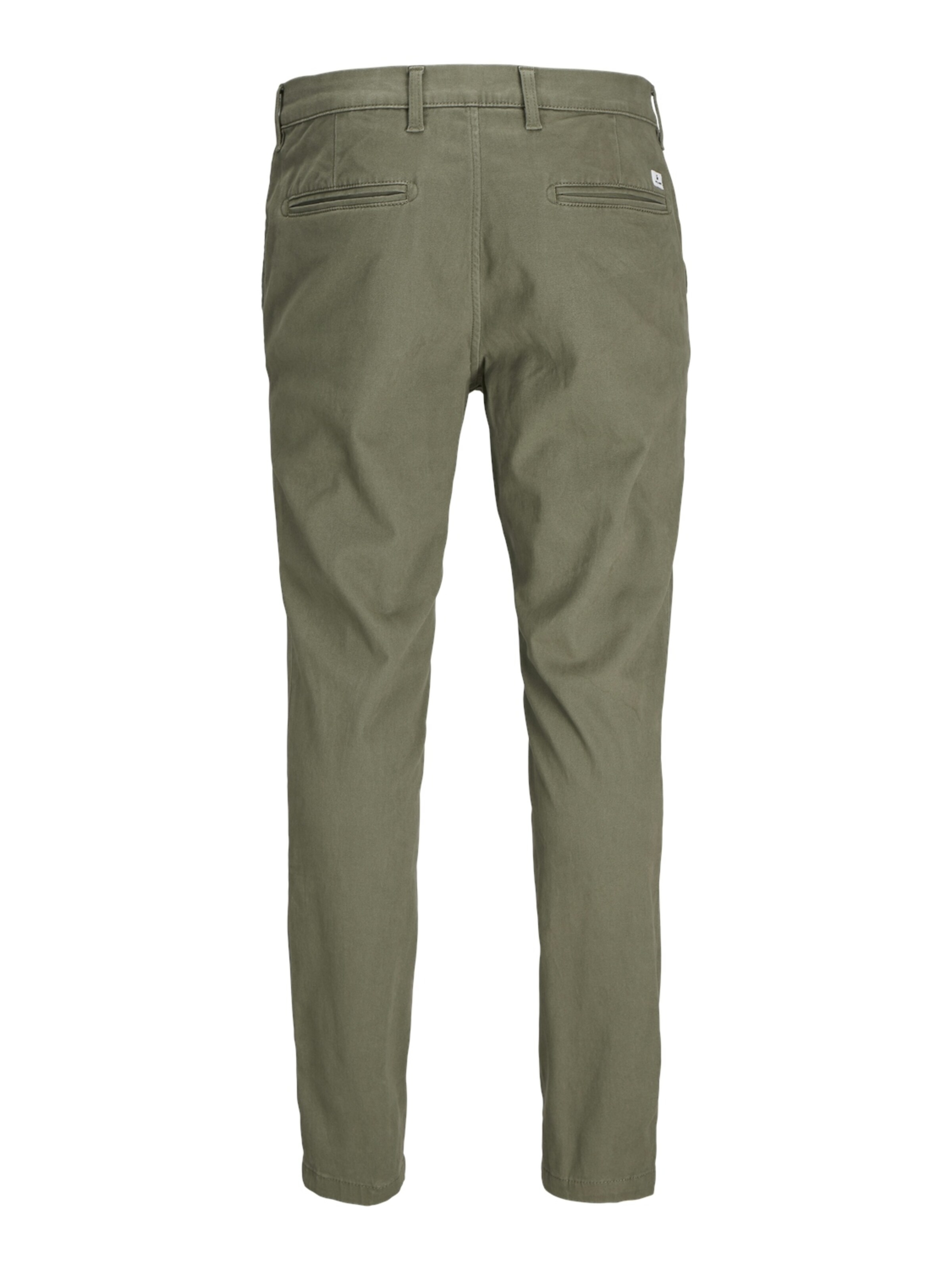 Coupe slim Pantalon chino 'JJIMARCO JJDAVE' JACK & JONES en vert