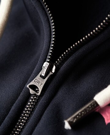 Superdry Zip-Up Hoodie in Blue