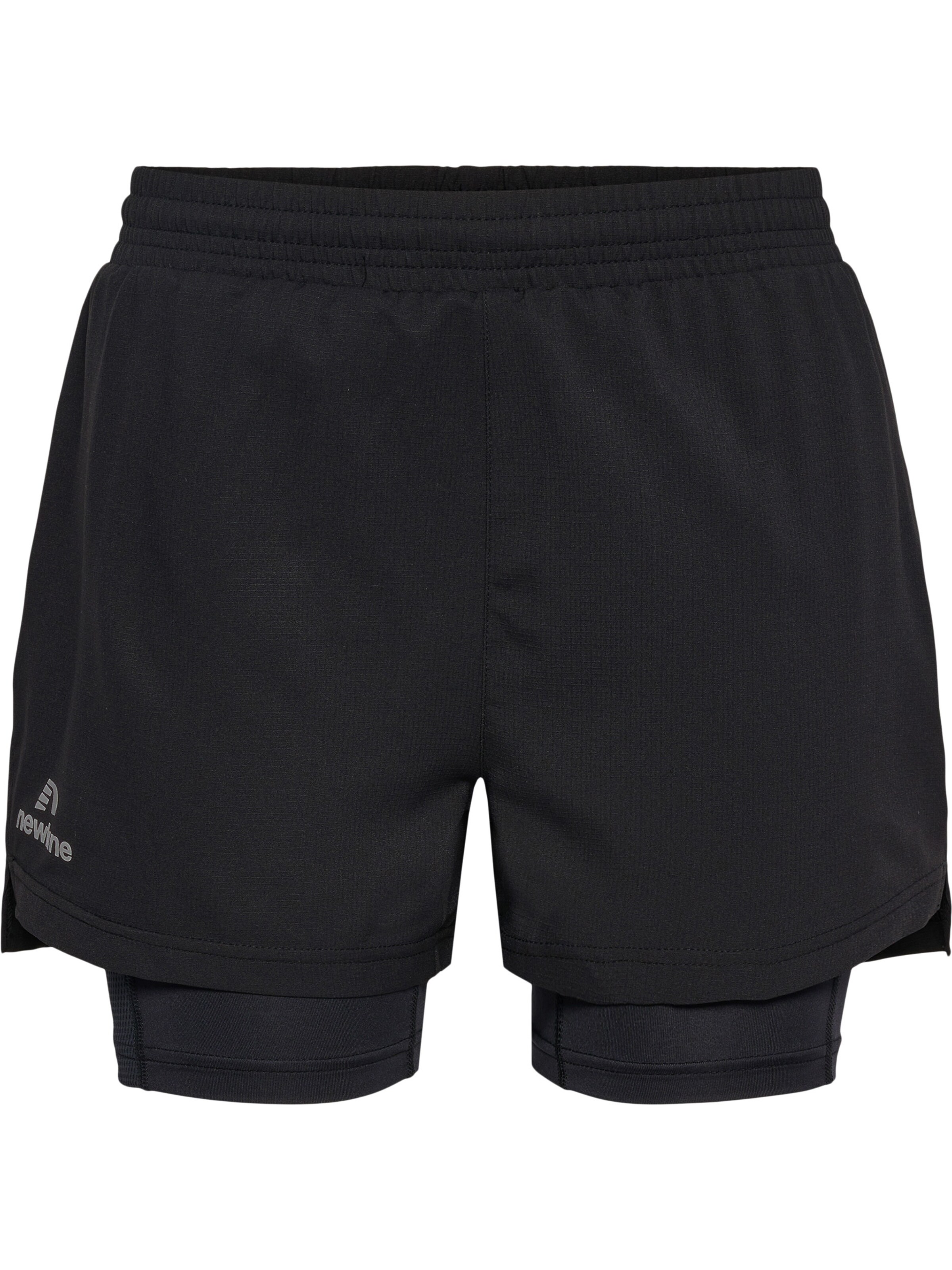 Newline Regular Sportshorts 'Dallas' in Schwarz: Vorderseite