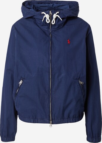 Polo Ralph Lauren Tussenjas in Blauw: voorkant