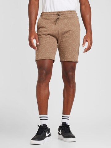 SCOTCH & SODA Regular Shorts in Braun: Vorderseite