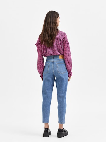SELECTED FEMME Regular Jeans 'FELINA' in Blau