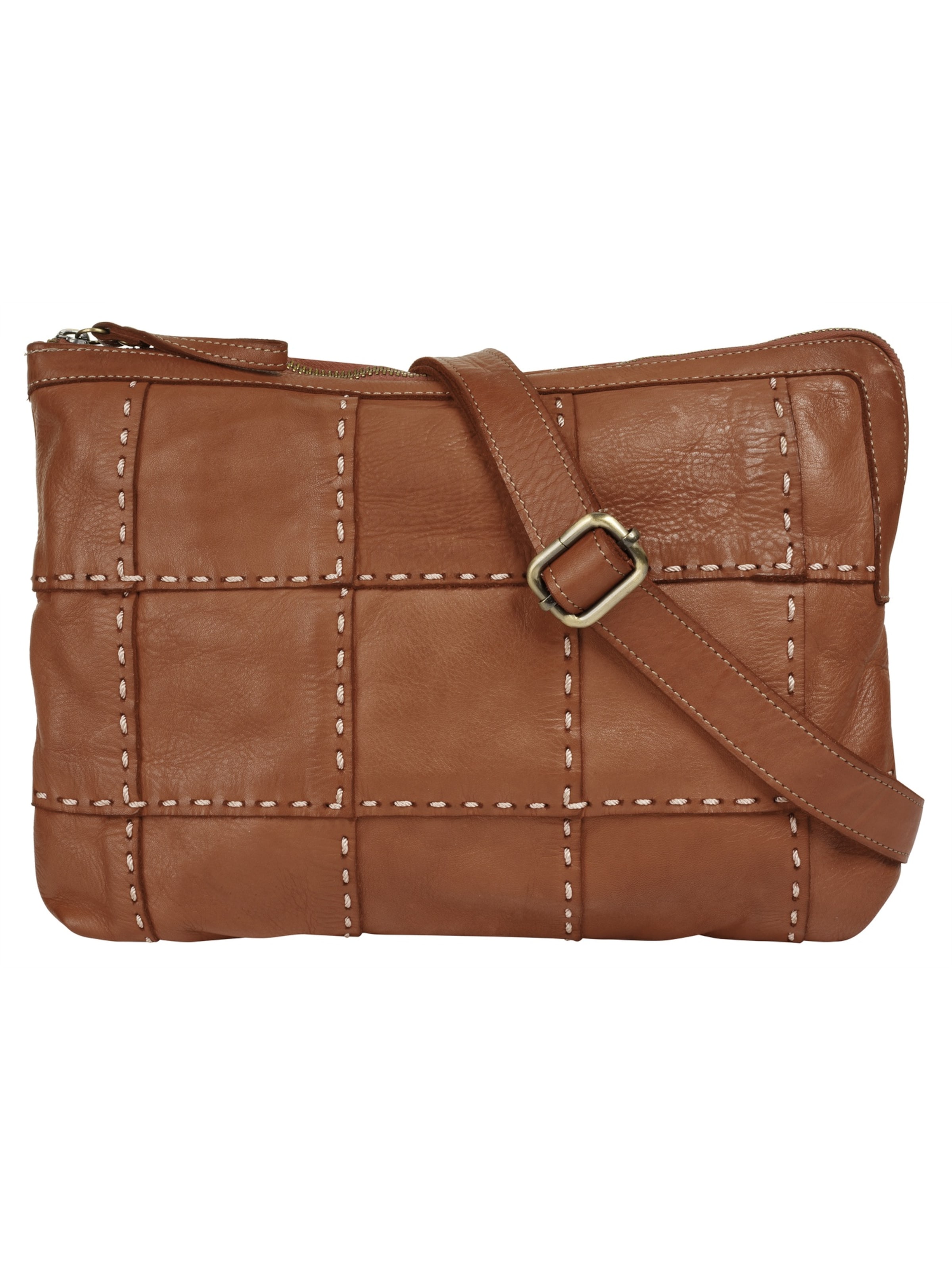 Sac à bandoulière Samantha Look en marron : devant