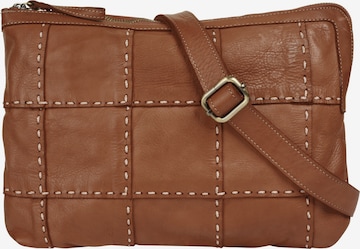 Sac à bandoulière Samantha Look en marron : devant