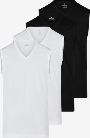 Ragman Undershirt 'Basic' in Black: front
