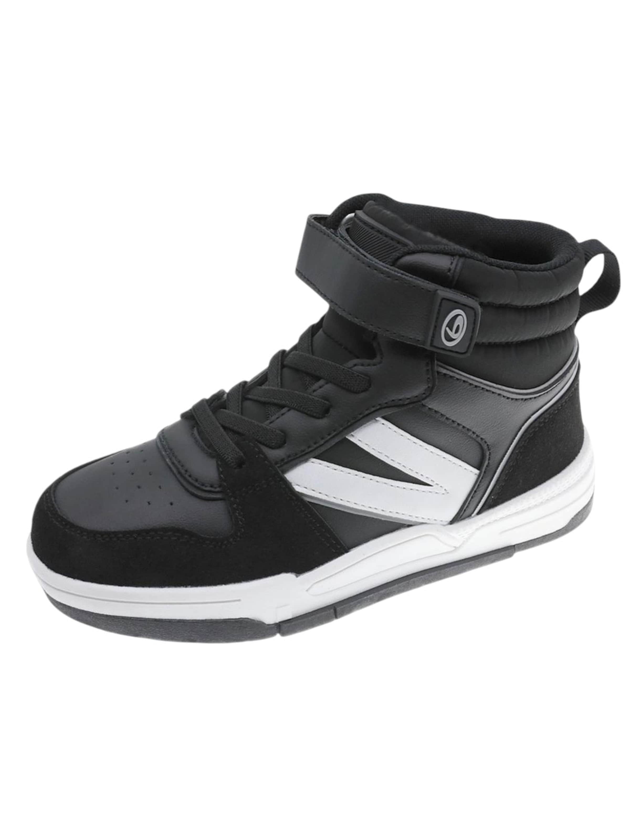 Beppi Sneaker in Schwarz: Vorderseite