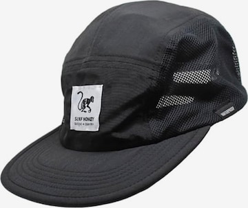Surf Monkey Sportpet in Zwart: voorkant