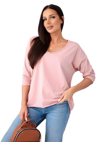 Lumera Tričko 'Suzanne' – pink: přední strana