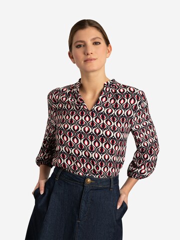 MORE & MORE Blouse in Blauw: voorkant