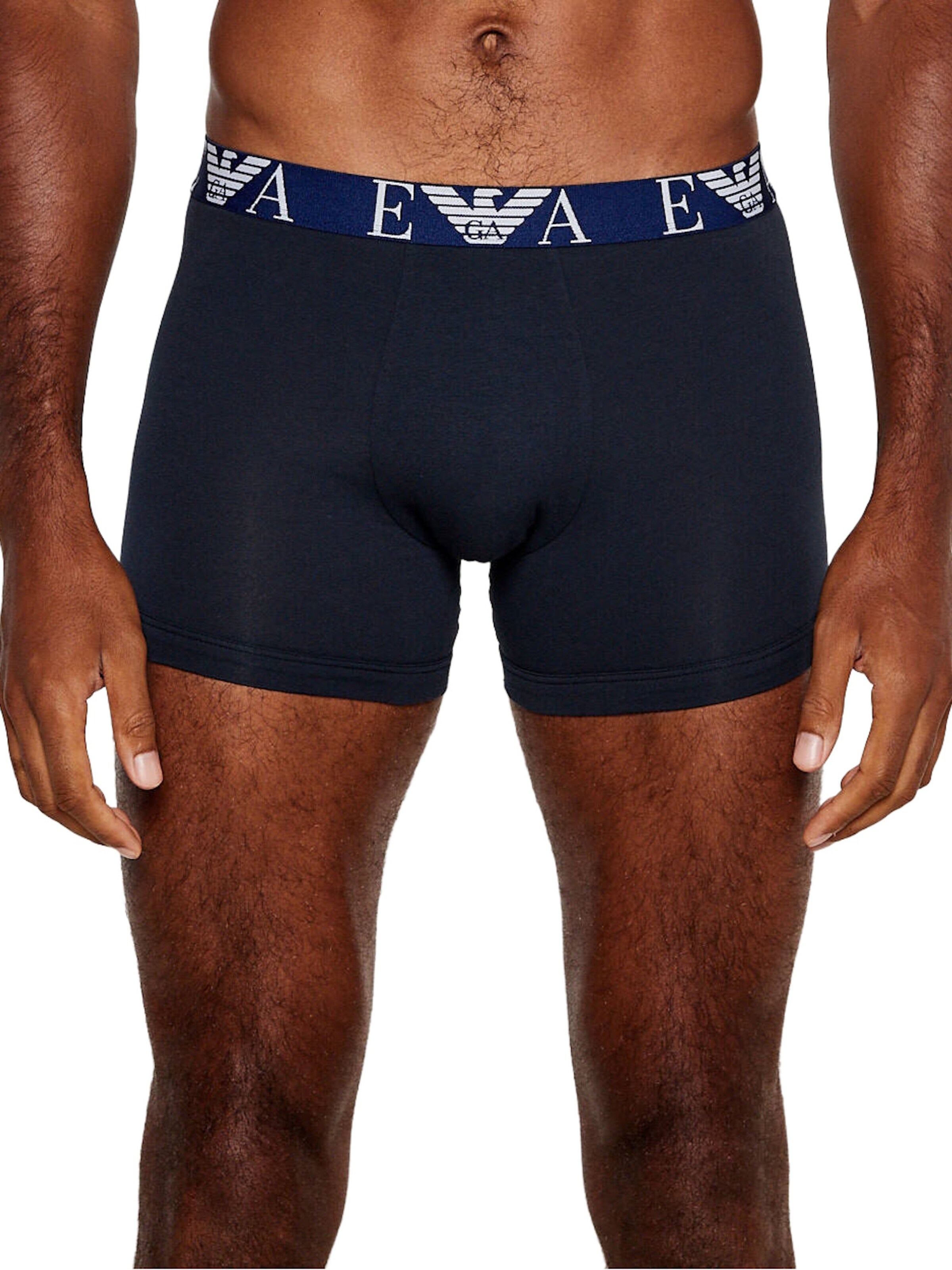 Emporio Armani Boxer shorts in Blue: front