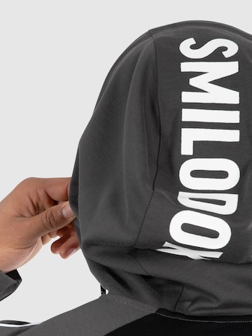 Smilodox Zip-Up Hoodie 'Suit Pro' in Grey