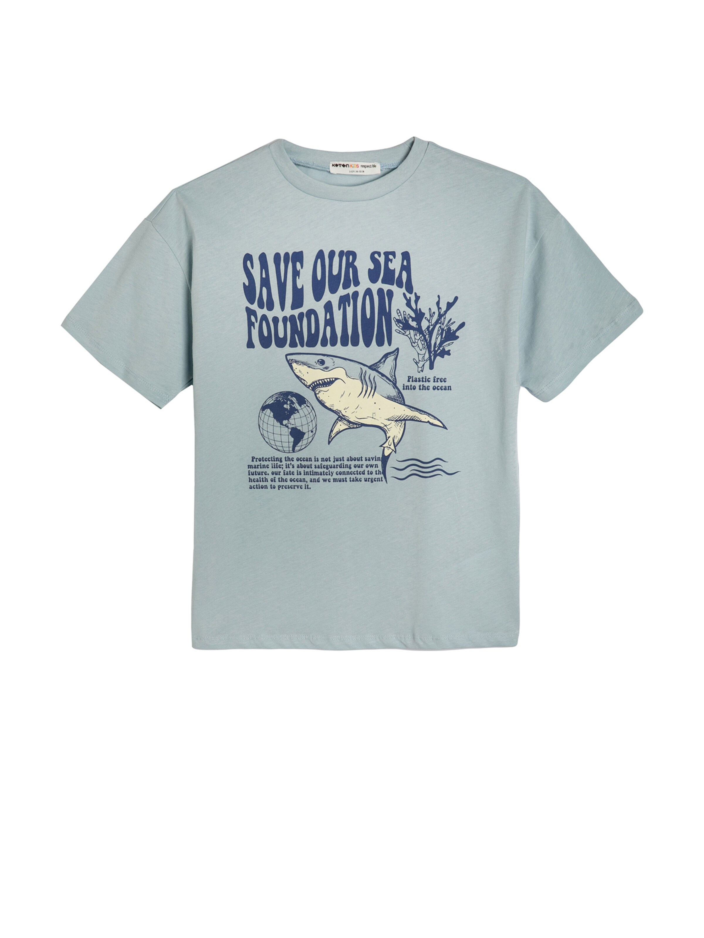 Koton Shirt in Blue: front