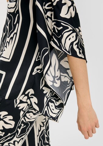 Chemisier s.Oliver BLACK LABEL en noir