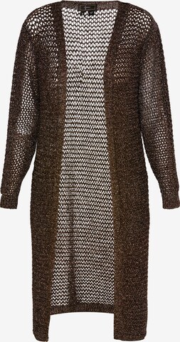 Cardigan faina en marron : devant