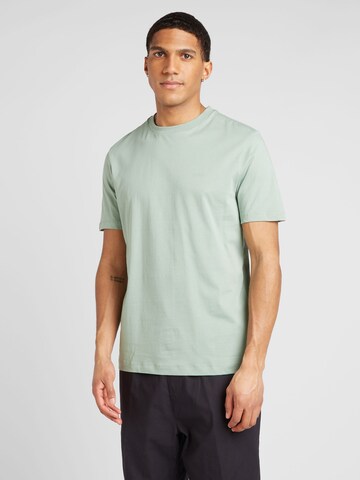 BOSS - Camisa 'Thompson 01' em verde: frente