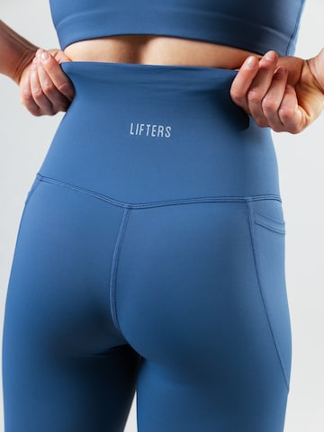 Lifters Slimfit Leggings 'Race Sport' in Blau