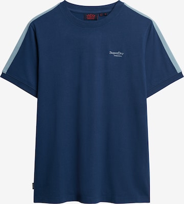 Superdry T-Shirt 'Essential' in Blau: predná strana