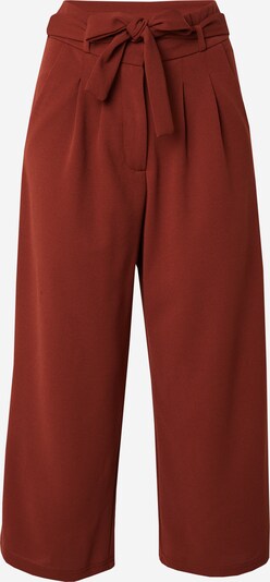 JDY Pantalon à pince en marron châtaigne, Vue avec produit