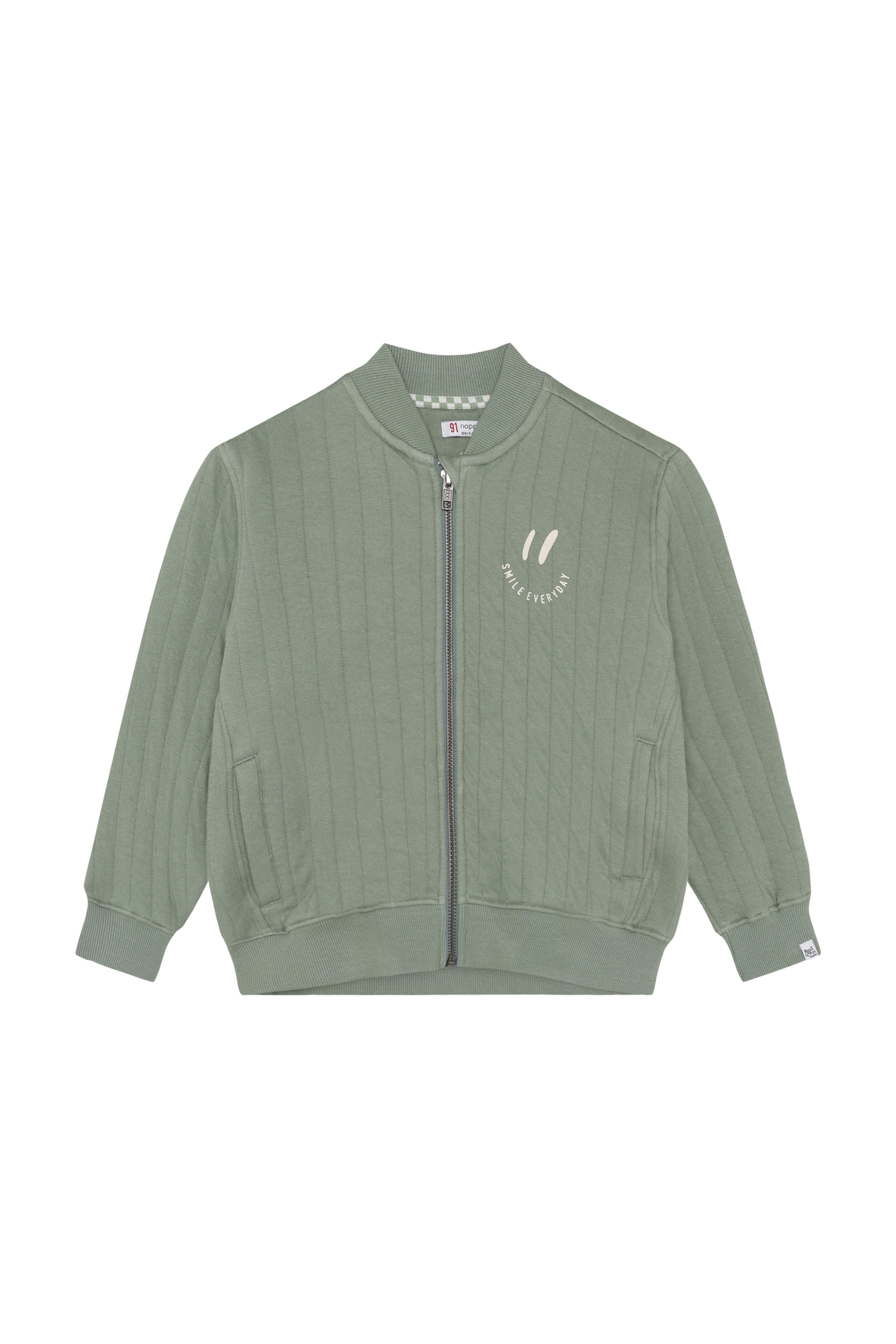 Noppies Tussenjas in Groen: voorkant