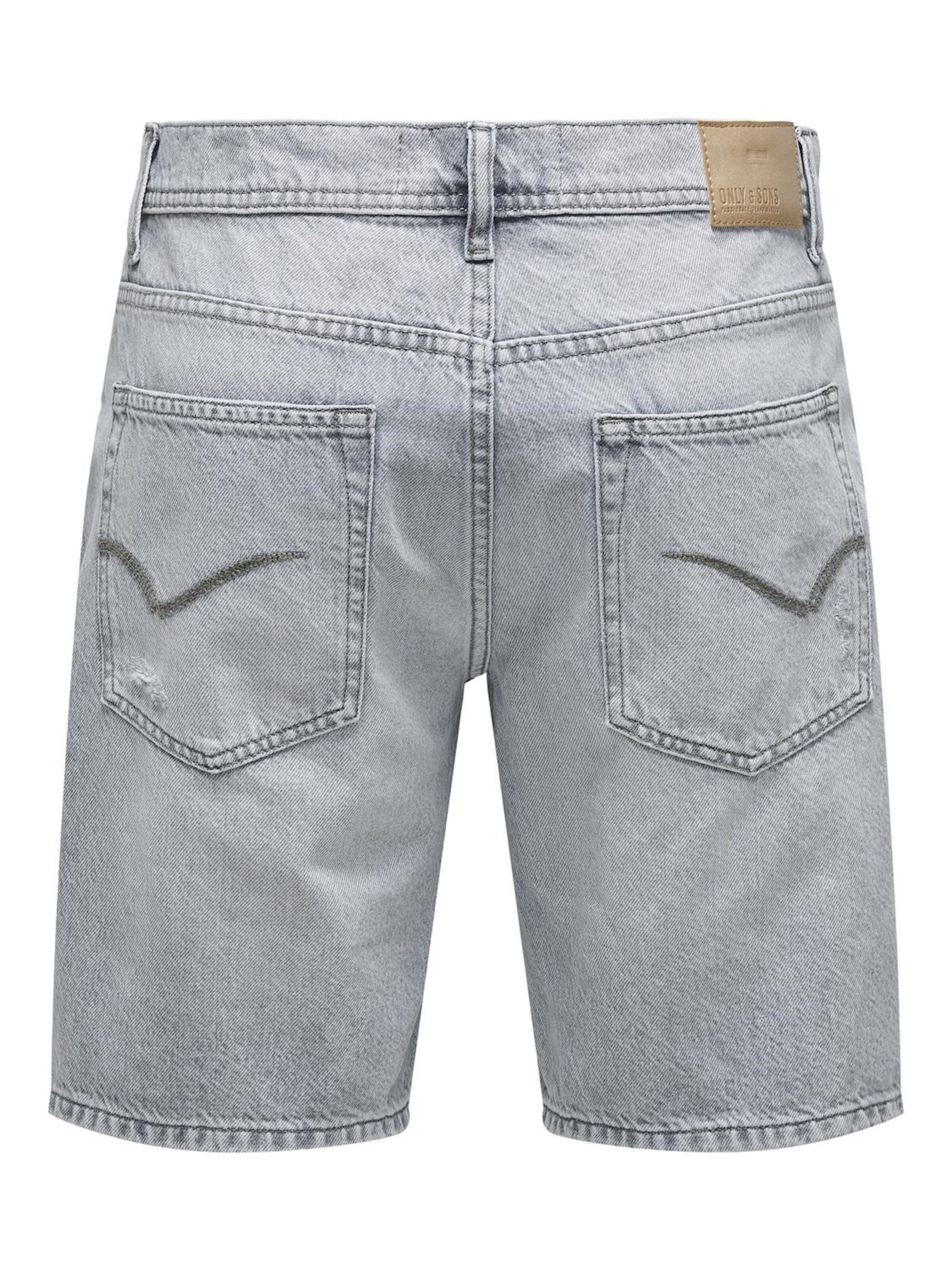 Only & Sons Regular Jeans 'Edge Ram' in Grey