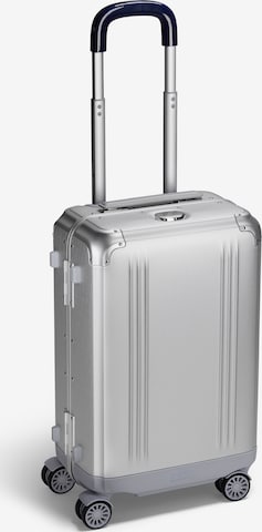 Zero Halliburton Cart in Silver: front