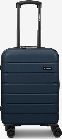 Saxoline Kabinentrolley in Blau: Vorderseite